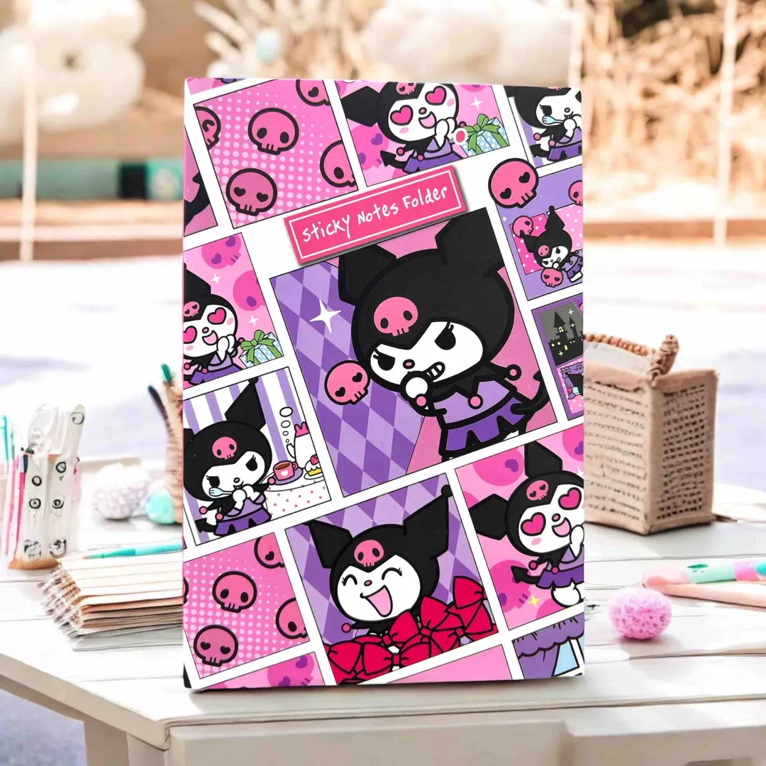 Libreta Cuadros De Kuromi - Sanrio