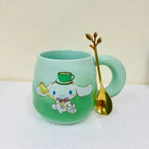 Taza De Cinnamoroll Verde