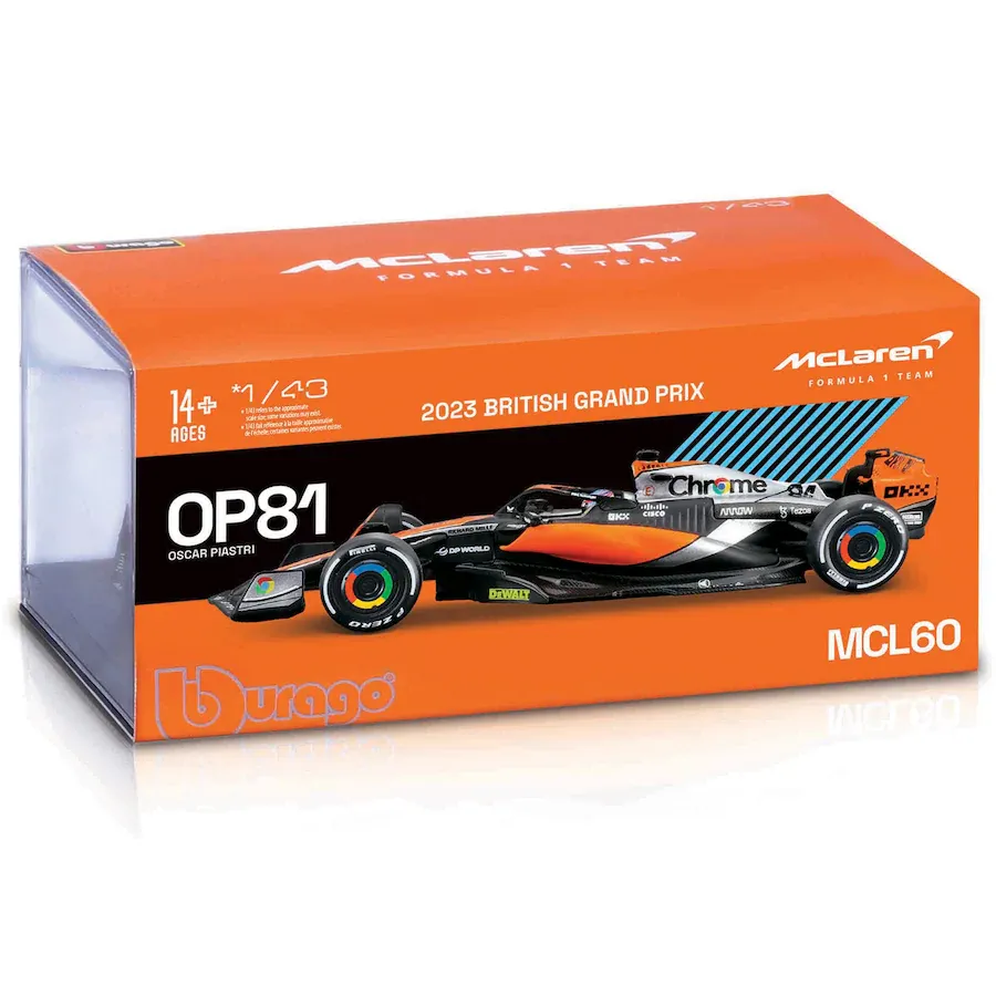 Carro Formula 1 MCL60 - Naranja