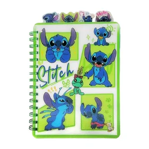 Agenda Doble De Stitch Verde