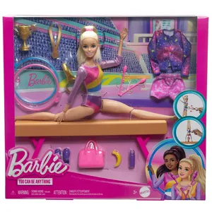 Barbie Juego De Gimnasia Rubia