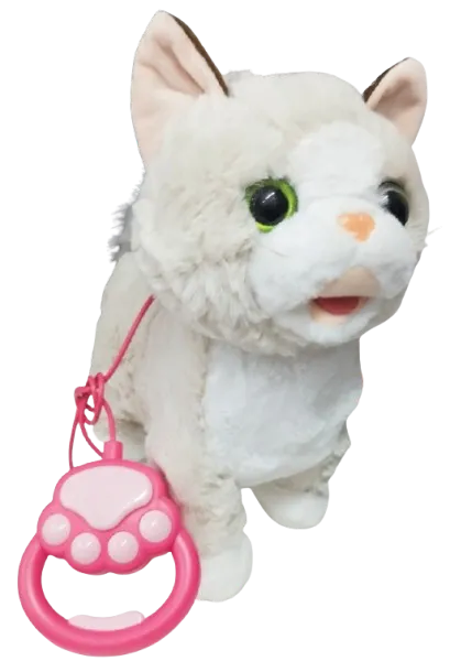 Pets - Peluche Animatronico De Gatico - Beige