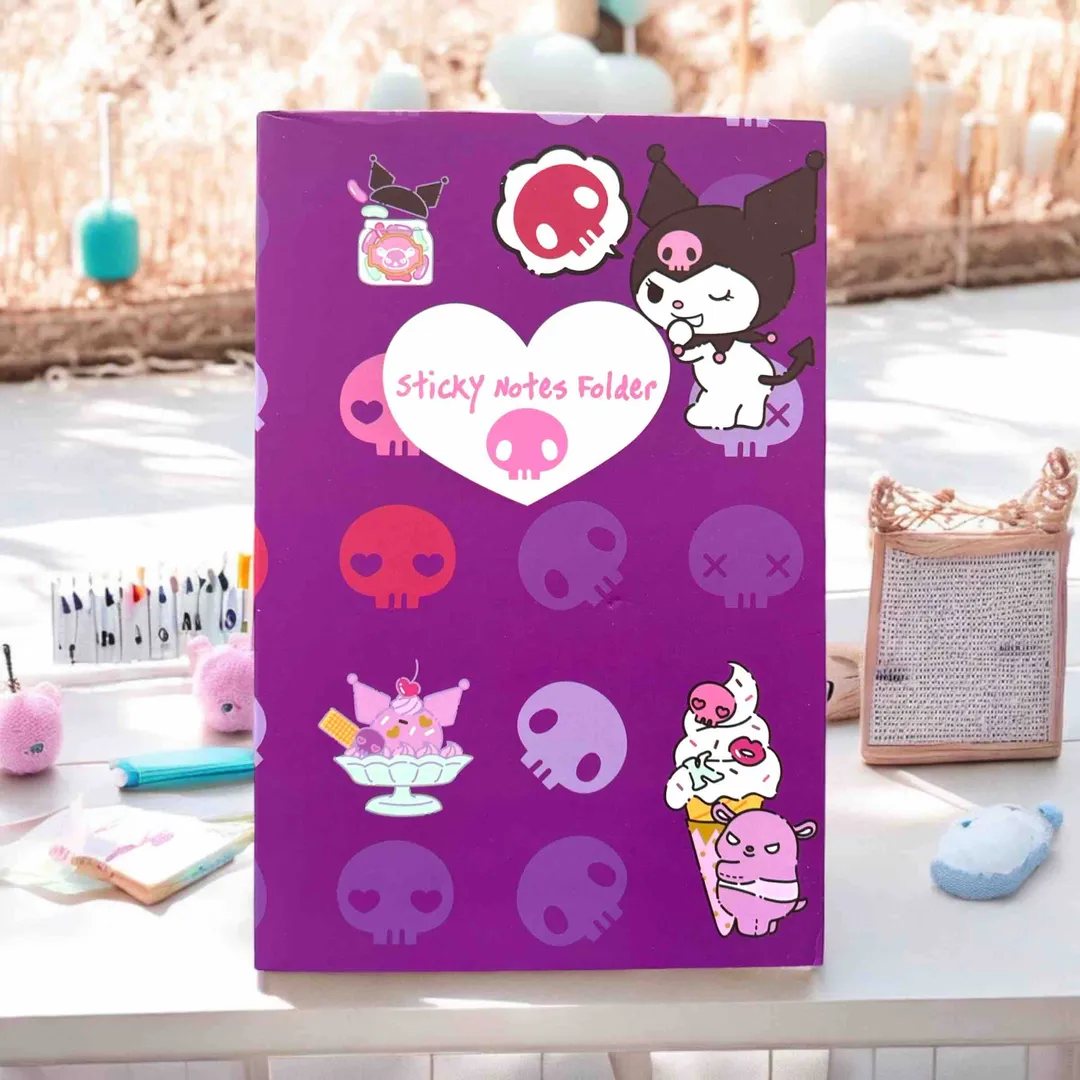 Libreta De Kuromi Morada - Sanrio