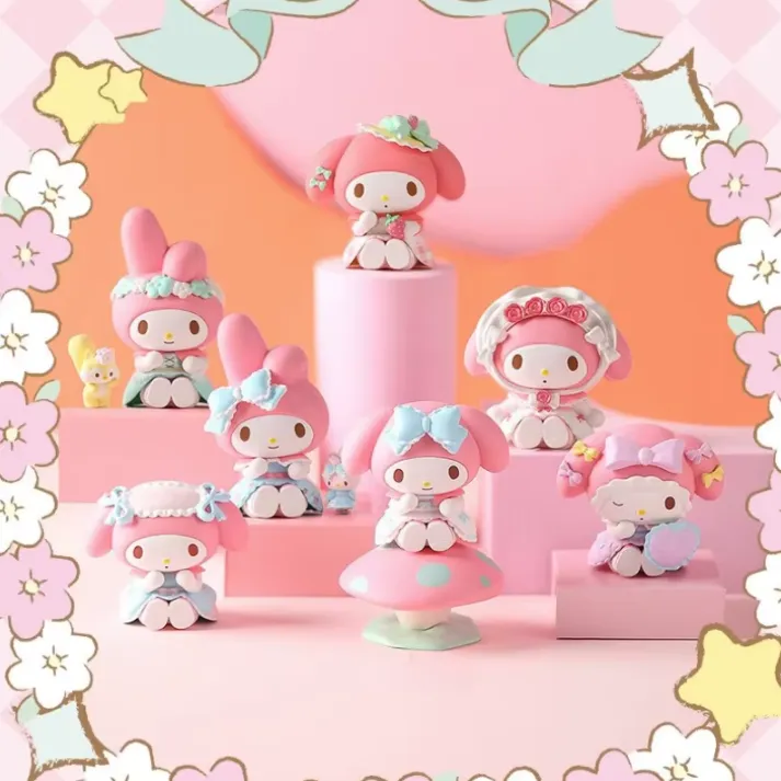 Kit Figuras De Sanrio - My Melody x9