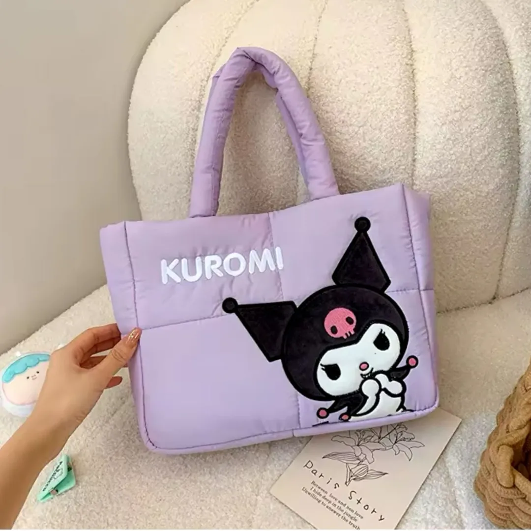 Bolso Manos Libres De Kuromi Morado