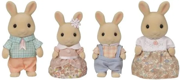 Calico Critters Milk Rabbit Family