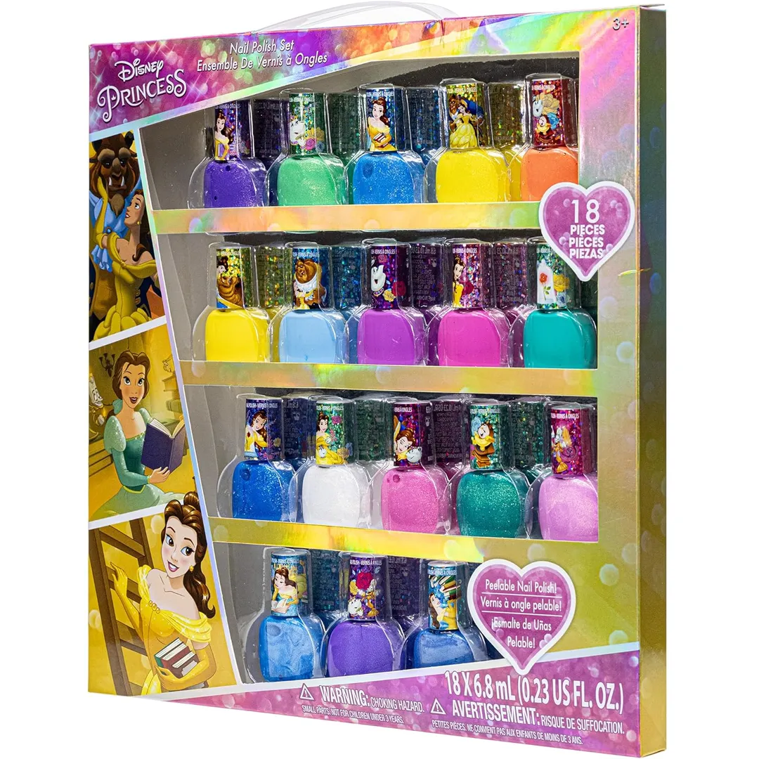 Esmaltes Disney Princess (X18 Piezas)