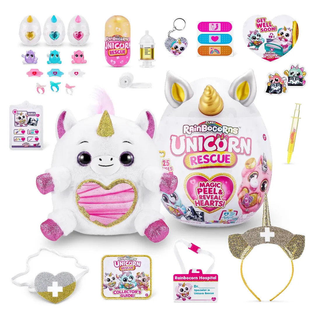 Unicorn Rescue Surprise Rainbocorns Orejas Doradas