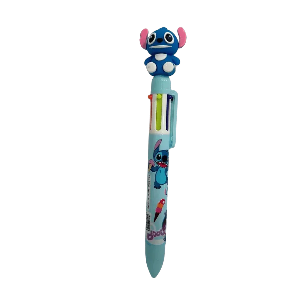 Lapicero De Stitch X10 Colores