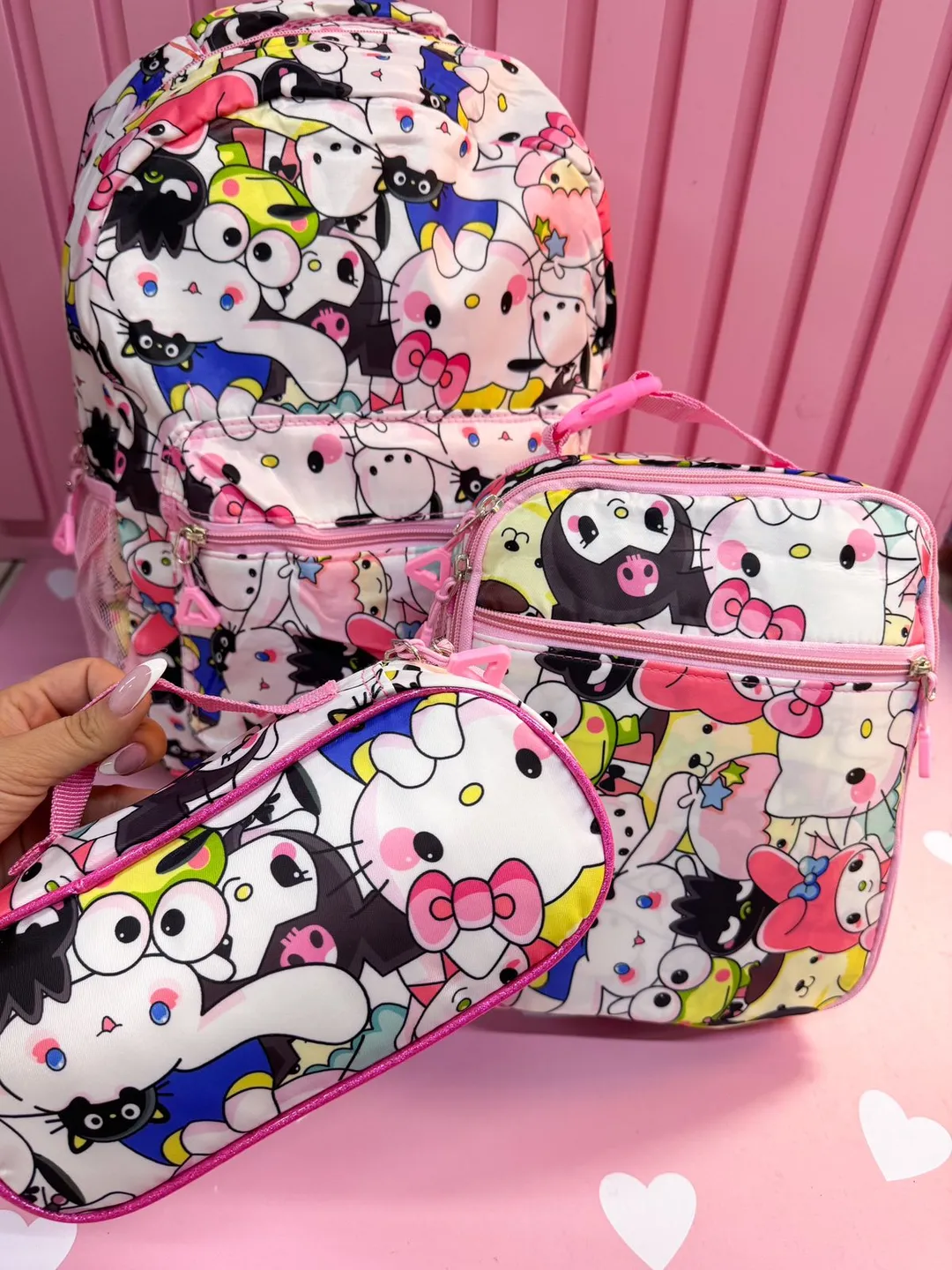 Morral De Lujo Sanrio X3