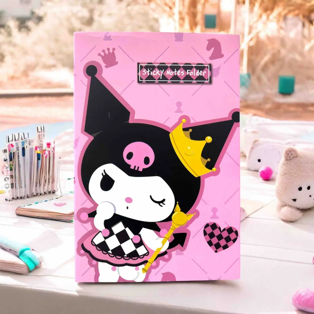 Libreta De Kuromi Con Corona - Sanrio