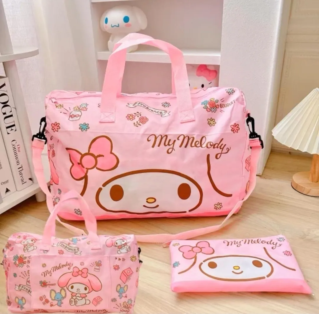 Bolso Con Cosmetiquera De My Melody