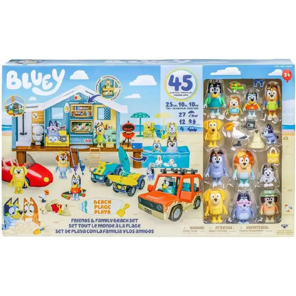 Mega Casa Playera De Bluey