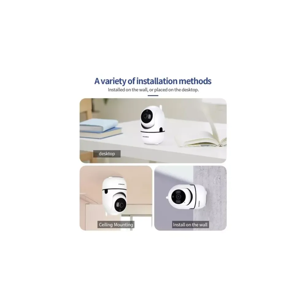 CAMARA DE SEGURIDAD IP WIFI ROBOTICA 360