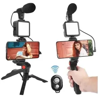 TRIPODE PARA CAMARA CON MICROFONO