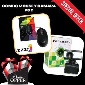 COMBO MOUSE Y CAMARA PARA PC