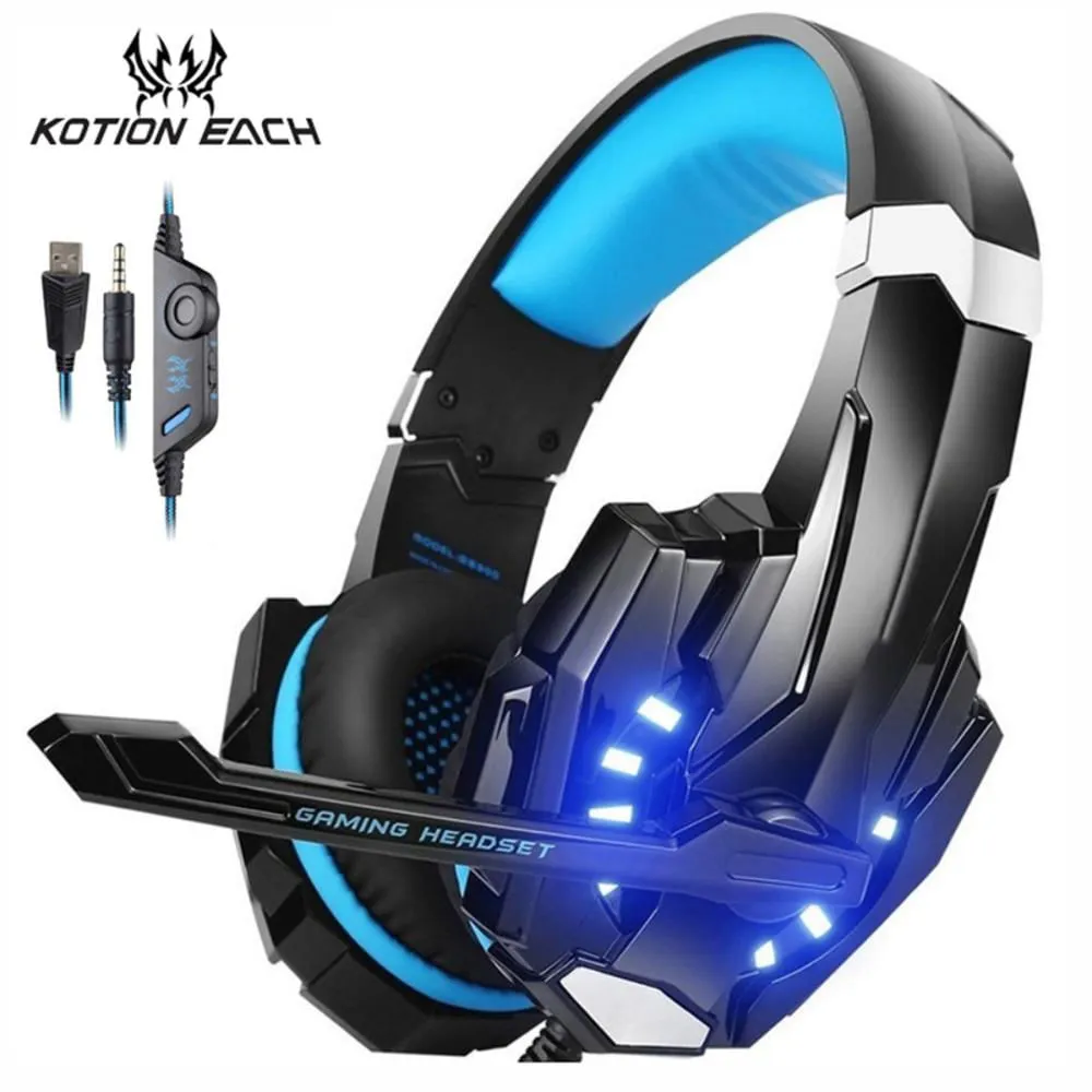 K DIADEMA GAMER G9000 CON MICRÓFONO 