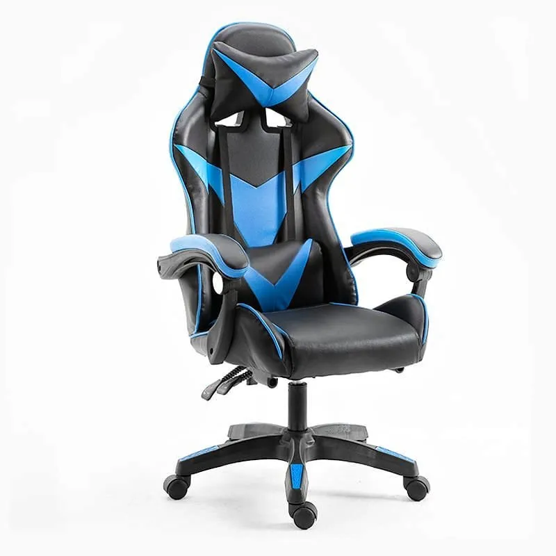 SILLA GAMER PROFESIONAL AZUL YNEGRO