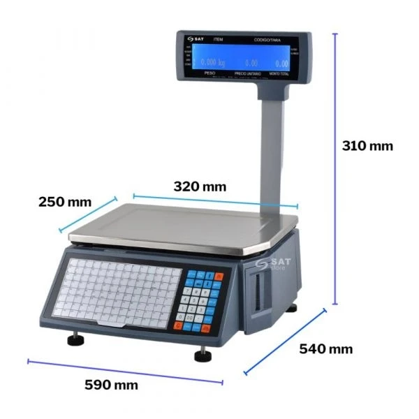 SAT - Balanza Etiquetadora SAT PS30SE