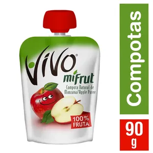 Compota Manzana Vivo 90g