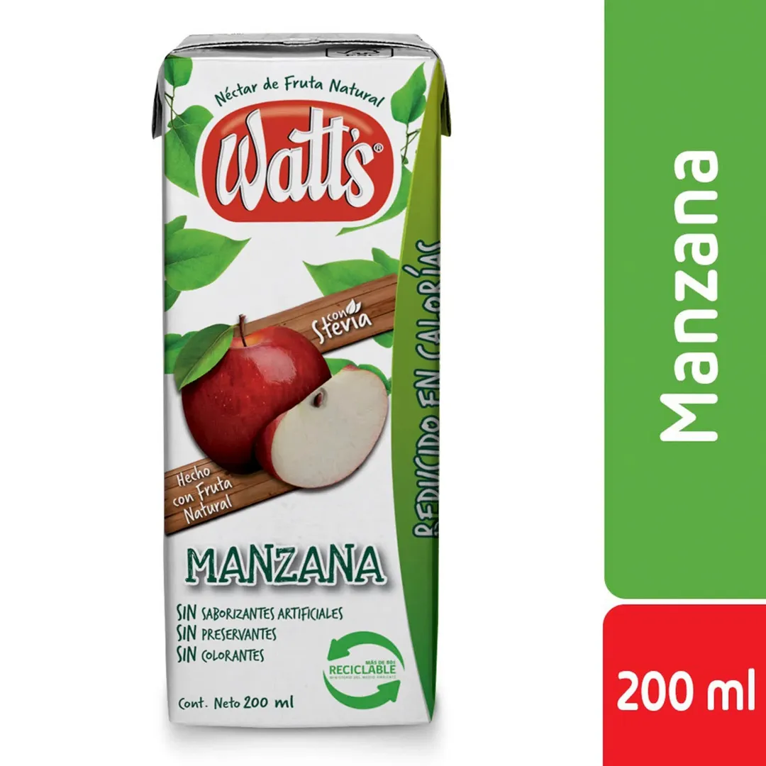 Watts 200ml Manzana