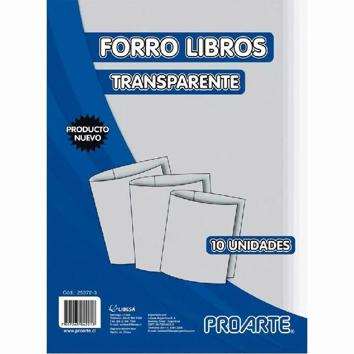 Forros Libro Transparente 