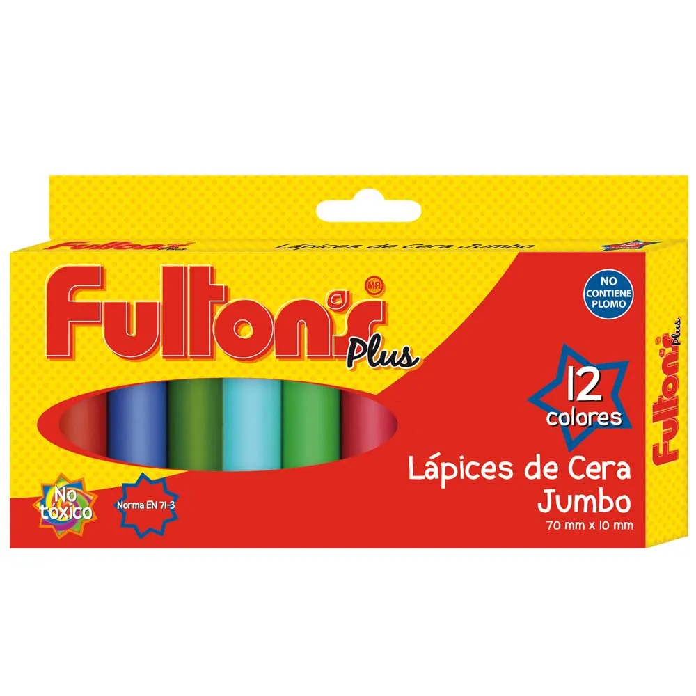 Lapiz de Cera Jumbo Fultons