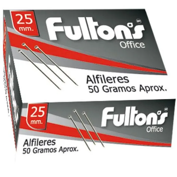 Alfiler Metalico Fultons