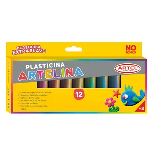 Plasticina12 Colores Artel