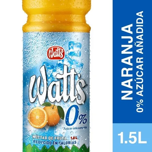 Watts 1.5lts Naranja Light