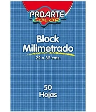 Block Milimetrado ProArte