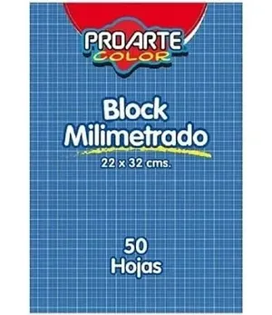 Block Milimetrado ProArte