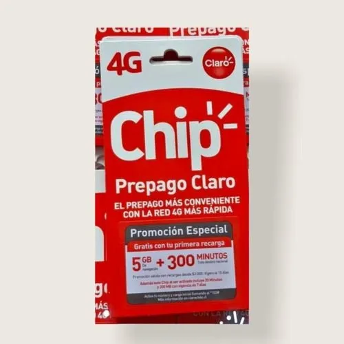 Chip Prepago Claro