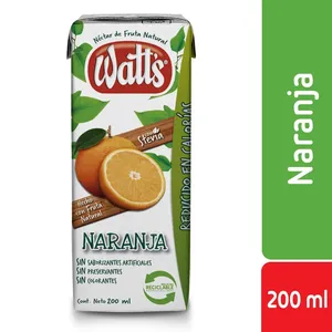 Watts 200ml Naranja