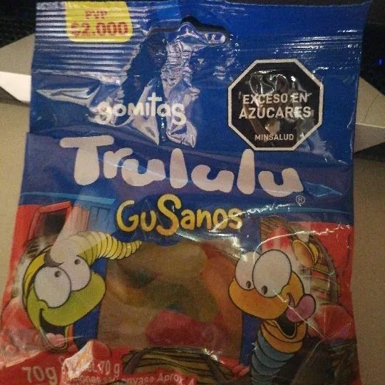 GOMITAS TRULULU GUSANOS 70g