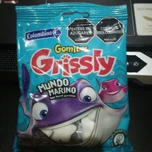 GOMITAS GRISSLY MUNDO MARINO 70g