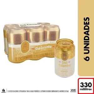 Club dorada 330ml sixpack