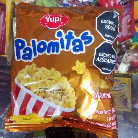 mini palomitas caramelo