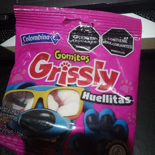 GOMITAS GRISSLY HUELLITAS 40g