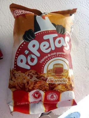 popetas caramelo 165g