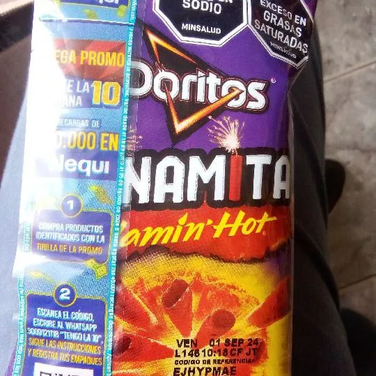 Dorito dinamita flaminhot