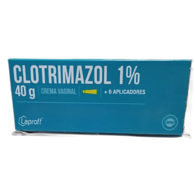 Clotrimazol 1% Crema Vaginal 40g Laproff