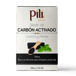 Jabon Pili Carbon Activado 100g