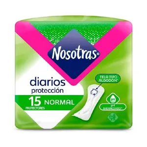 Nosotras protectores diario x 15 unidad