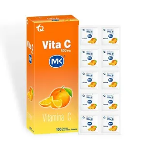 Vitamina c mk Naranja Blister x 10 Tab