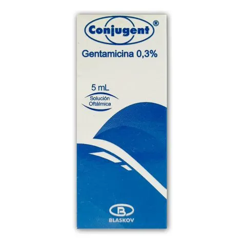 Gentamicina Conjugent Gotas Oftalmica 5ml