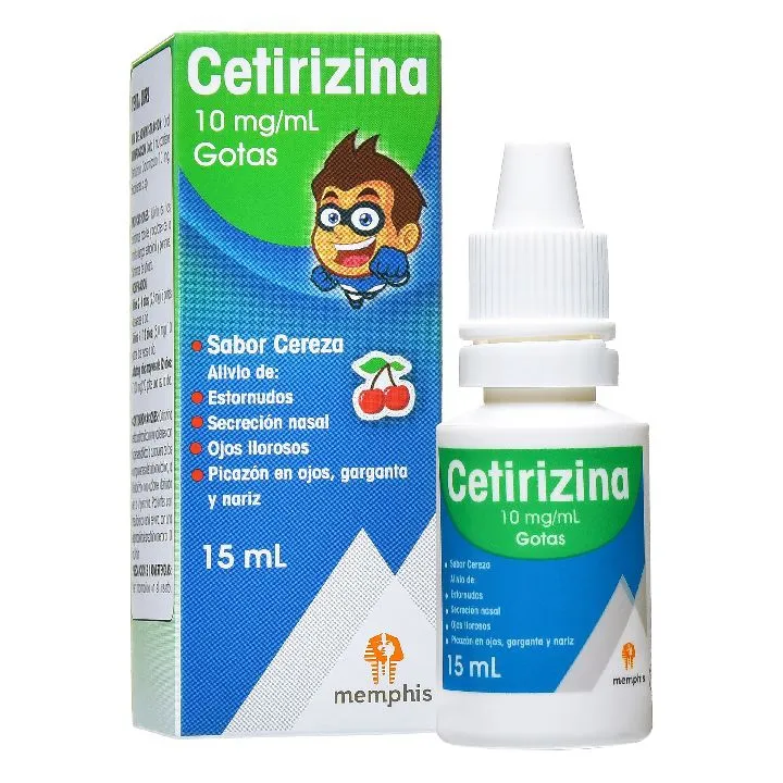 Cetirizina Gota x15ml Memphis