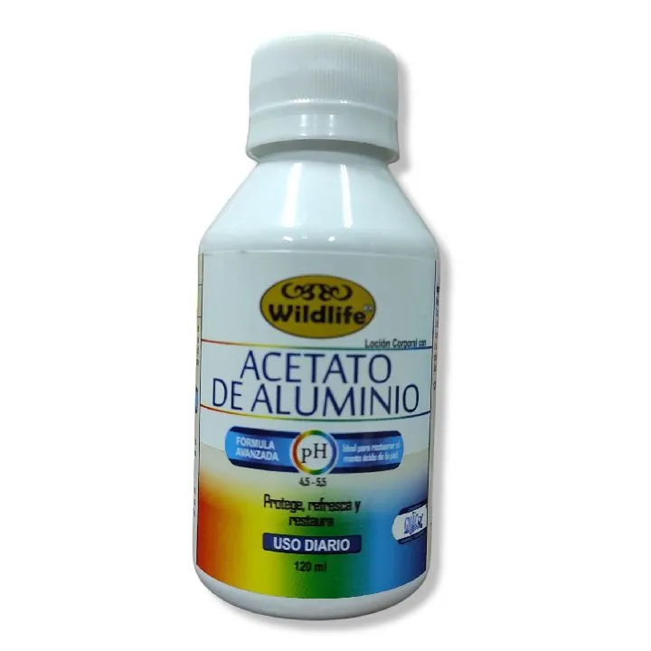 Acetato De Aluminio Wildfile 120ml