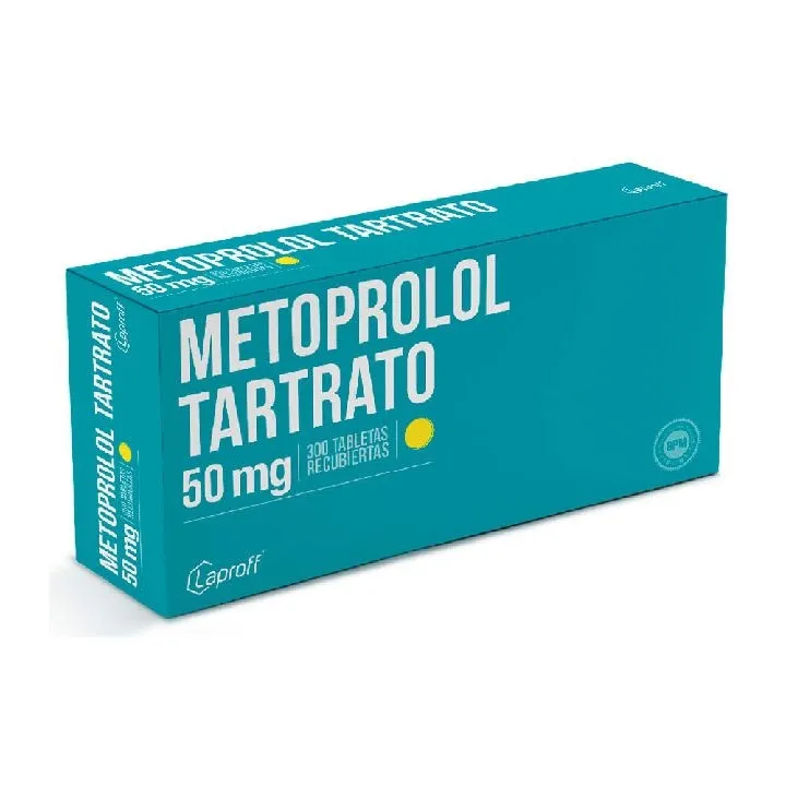 Metoprolol 50mg blíster x 10 tableta laproff