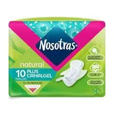 Nosotras plus canal gel x 10 unidades